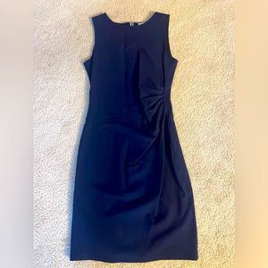 Kenneth Cole navy blue mini dress